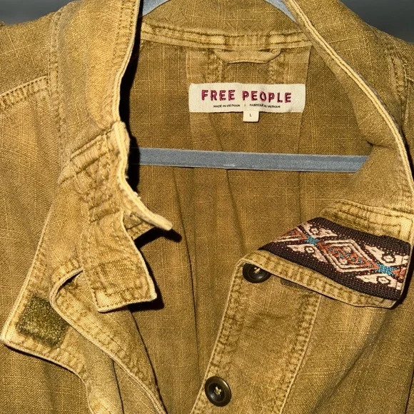 Free People Jayde Safari Utility Jacket - Picture 3 of 4